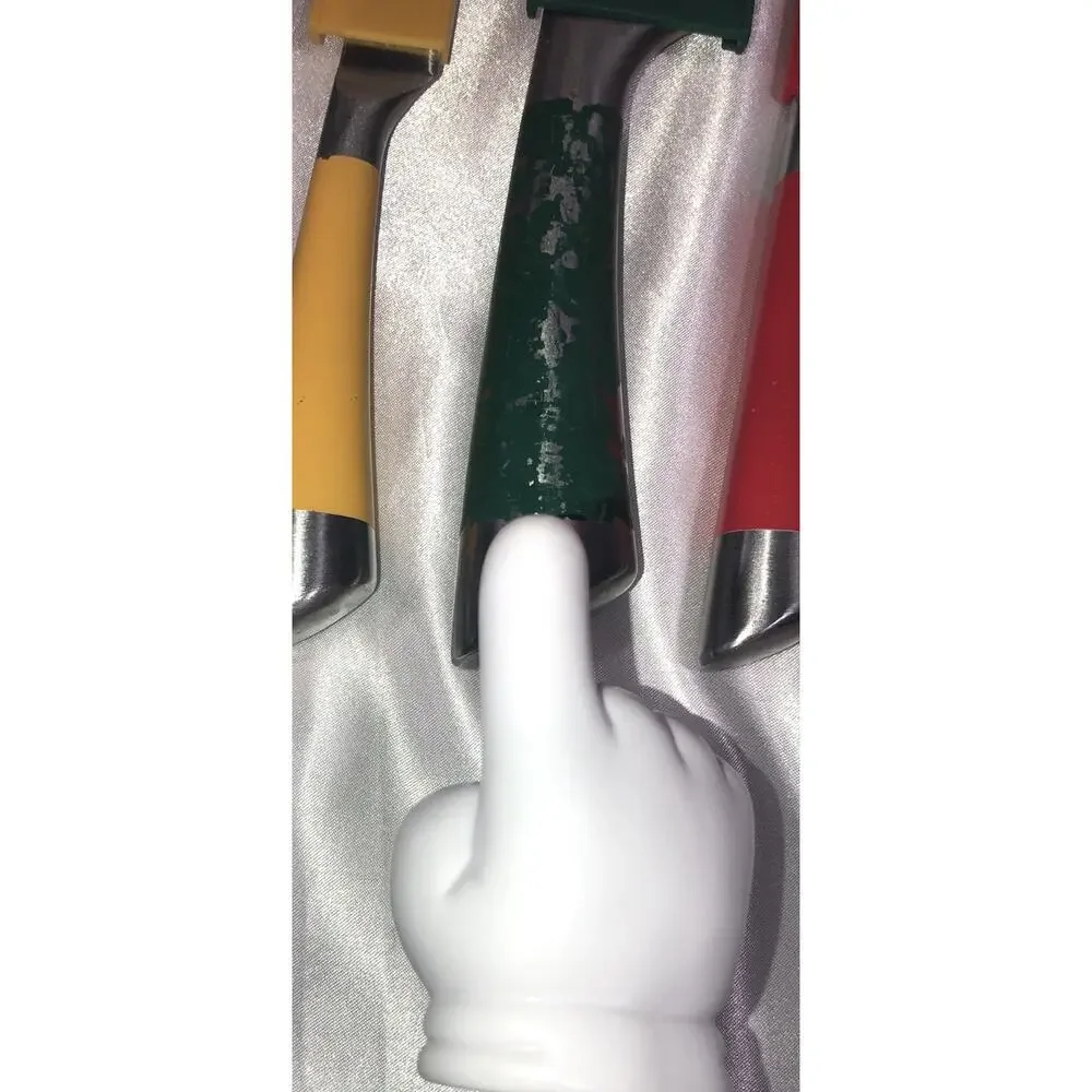 Cuisinart Knives 5 Set Multi Color CC77SSAPC With Sleeve Cover Guards